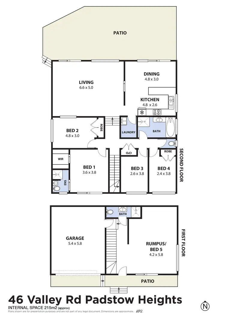 Floorplan of Homely house listing, 46 Valley Road, Padstow Heights NSW 2211