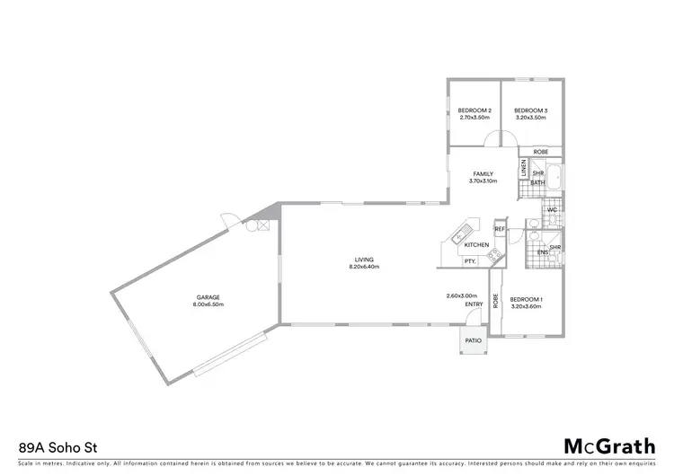 Floorplan of Homely house listing, 89A Soho Street, Cooma NSW 2630