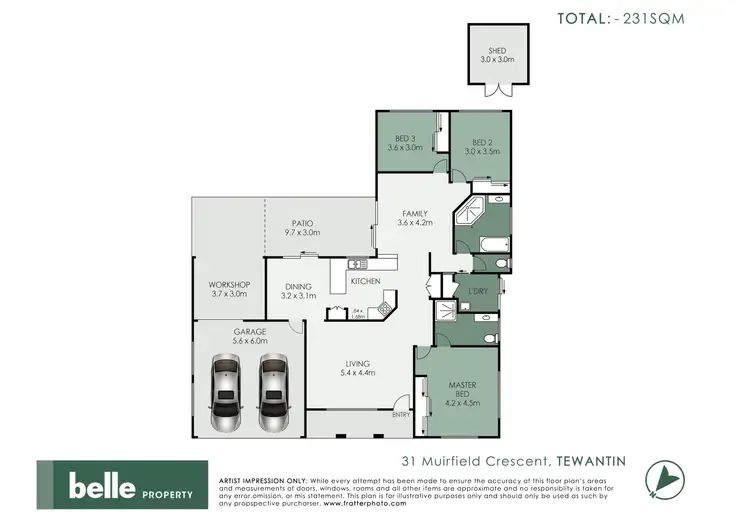Floorplan of Homely house listing, 31 Muirfield Crescent, Tewantin QLD 4565