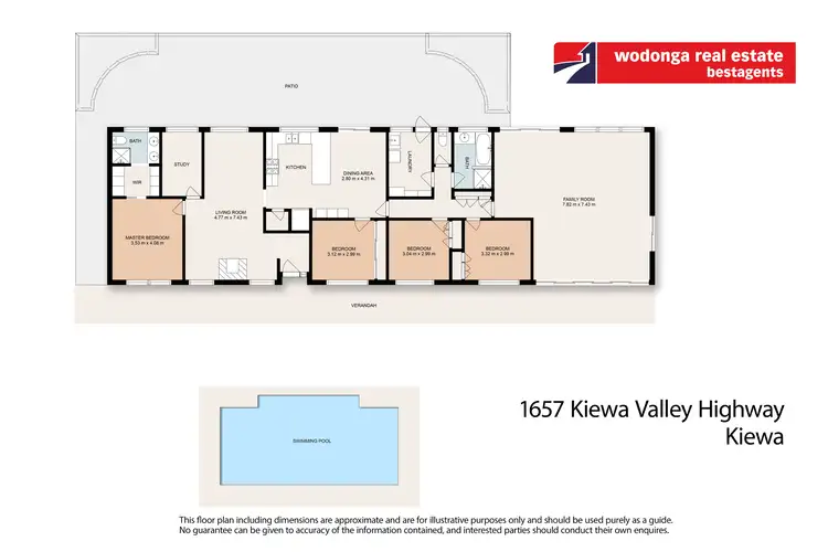 Floorplan of Homely house listing, 1657 Kiewa Valley Highway, Kiewa VIC 3691