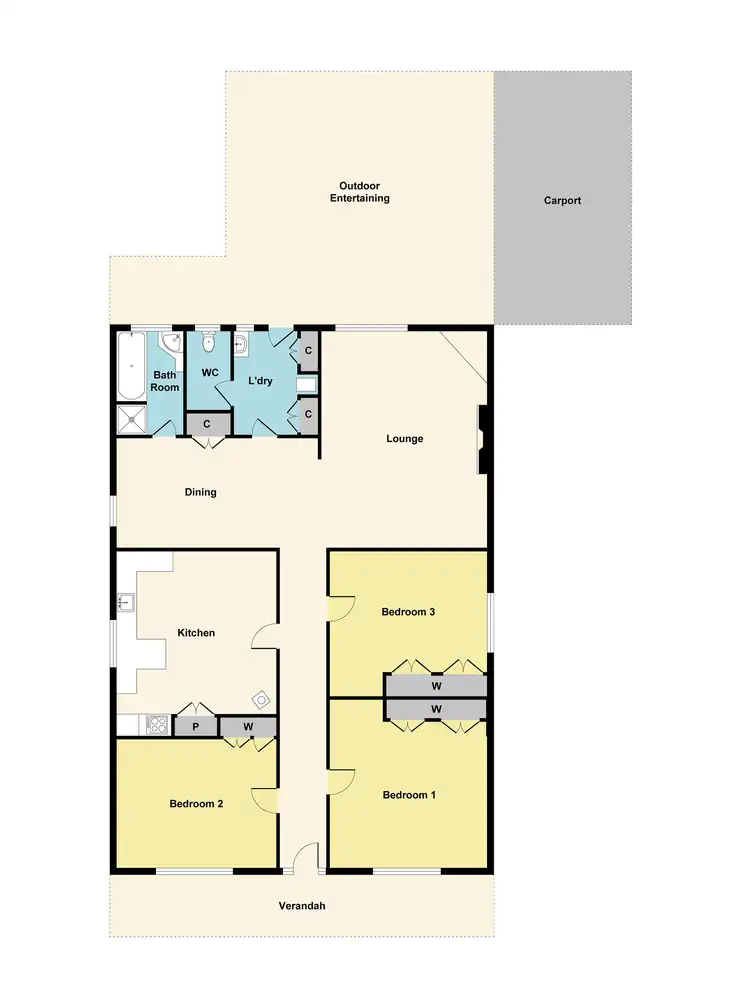 Floorplan of Homely house listing, 30 Main Road, Laanecoorie VIC 3463