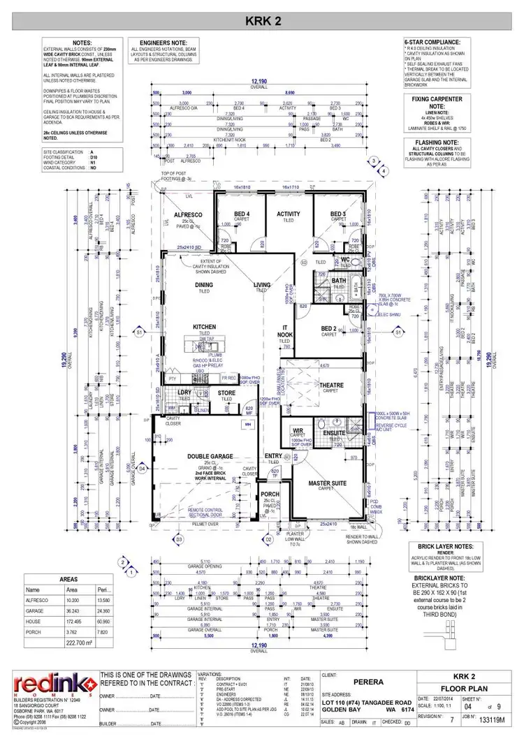 Floorplan of Homely house listing, 74 Tangadee Road, Golden Bay WA 6174