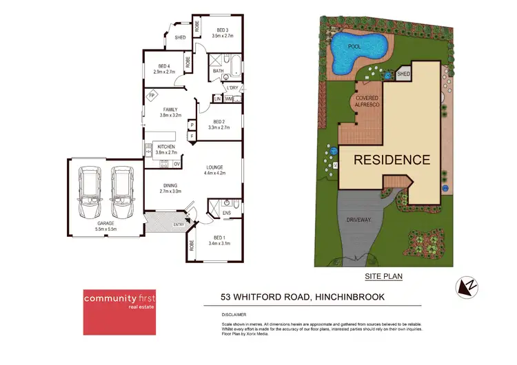 Floorplan of Homely house listing, 53 Whitford Road, Hinchinbrook NSW 2168