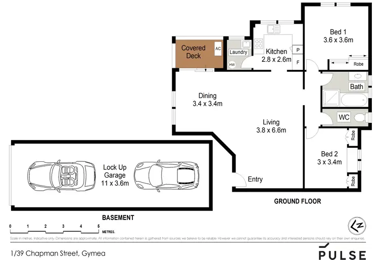 Floorplan of Homely unit listing, 1/39 Chapman Street, Gymea NSW 2227