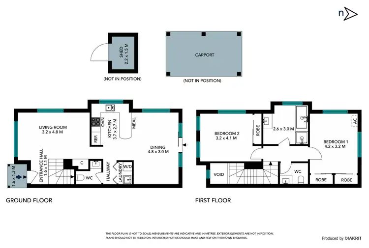Floorplan of Homely townhouse listing, 1/90 Edgars Road, Thomastown VIC 3074