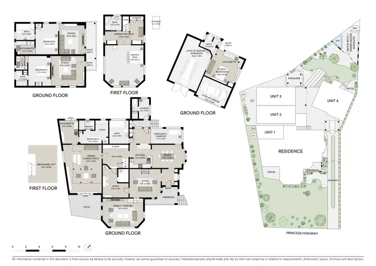 Floorplan of Homely house listing, 475 Princes Highway, Kirrawee NSW 2232