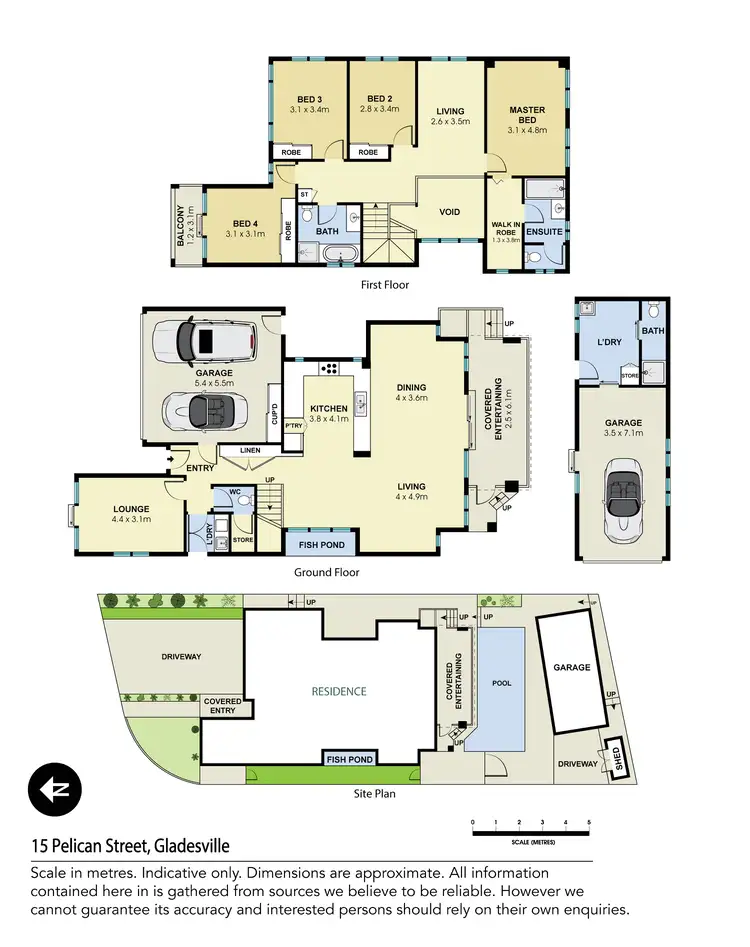 Floorplan of Homely house listing, 15 Pelican Street, Gladesville NSW 2111