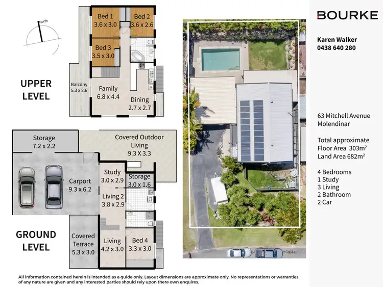 Floorplan of Homely house listing, 63 Mitchell Avenue, Molendinar QLD 4214