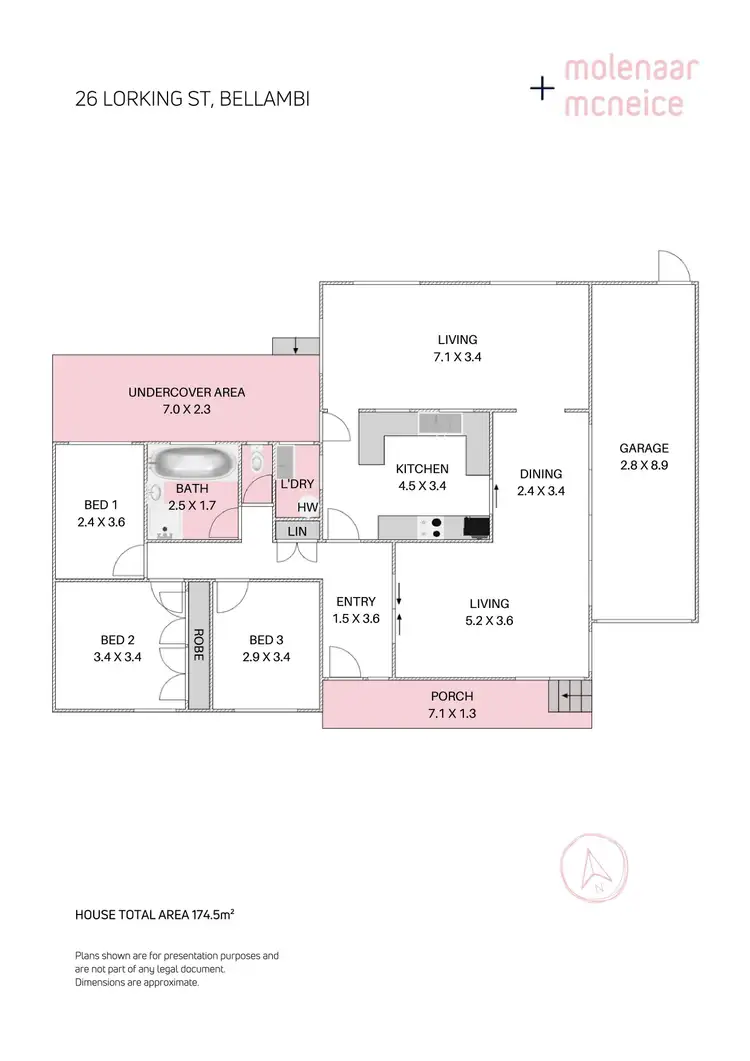 Floorplan of Homely house listing, 26 Lorking Street, Bellambi NSW 2518