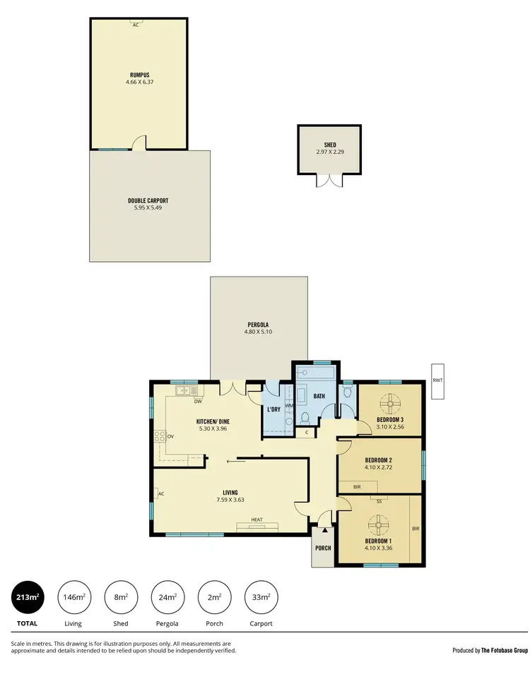 Floorplan of Homely house listing, 15 Sunvalley Road, O'halloran Hill SA 5158