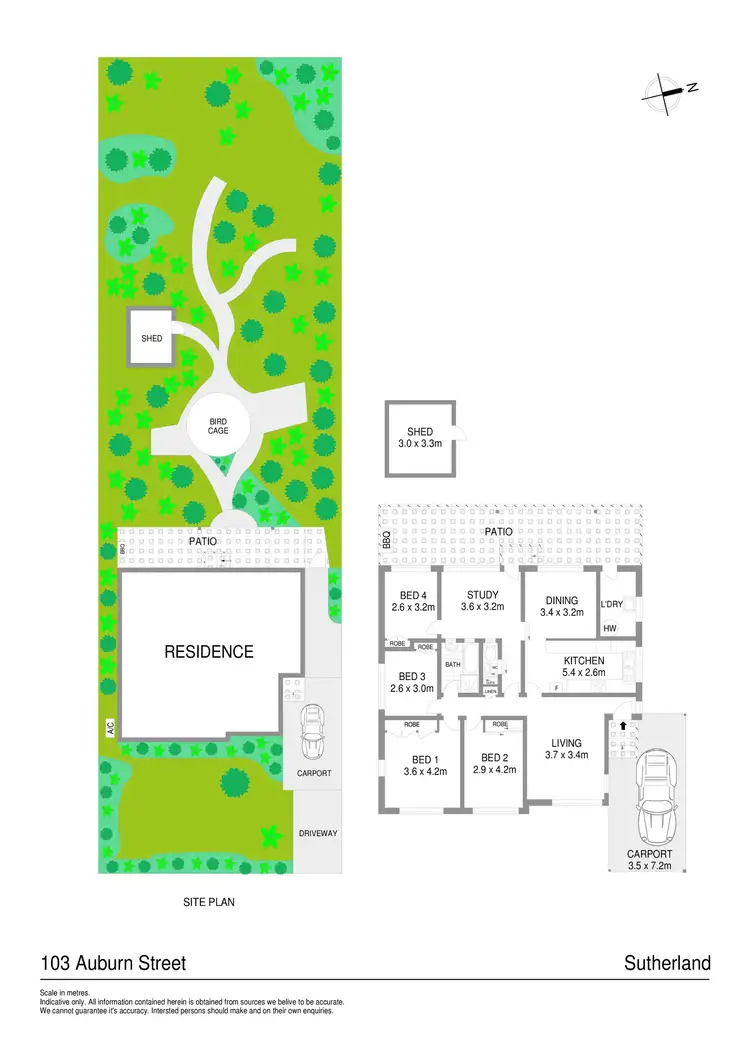Floorplan of Homely house listing, 103 Auburn Street, Sutherland NSW 2232