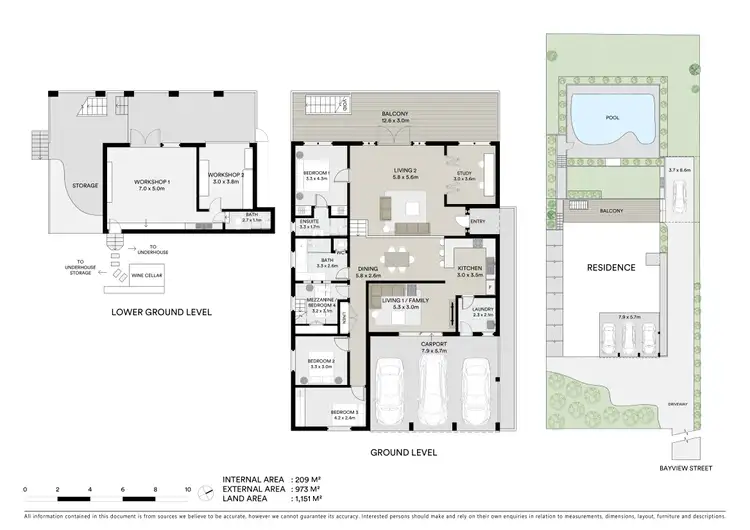 Floorplan of Homely house listing, 45A Bayview Street, Tennyson Point NSW 2111
