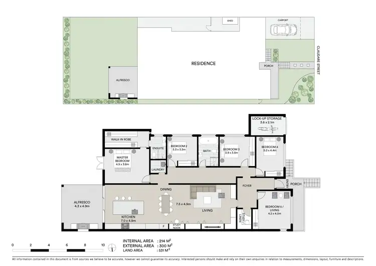 Floorplan of Homely house listing, 5 Claudare Street, Collaroy Plateau NSW 2097