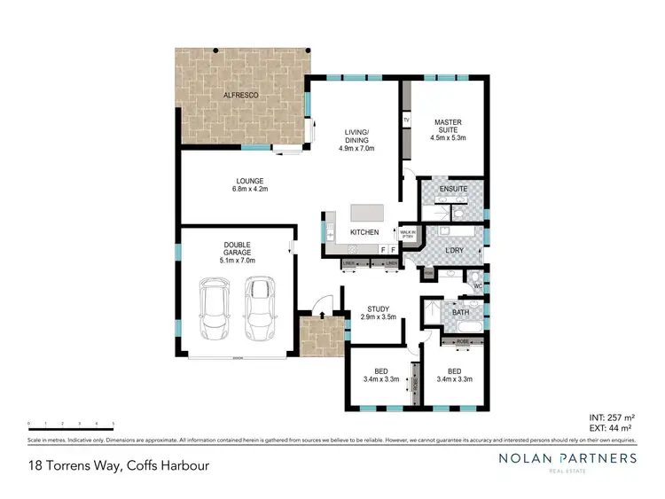 Floorplan of Homely house listing, 18 Torrens Way, North Boambee Valley NSW 2450