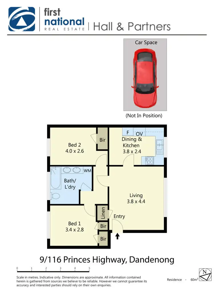 Floorplan of Homely apartment listing, 9/116 Princes Highway, Dandenong VIC 3175