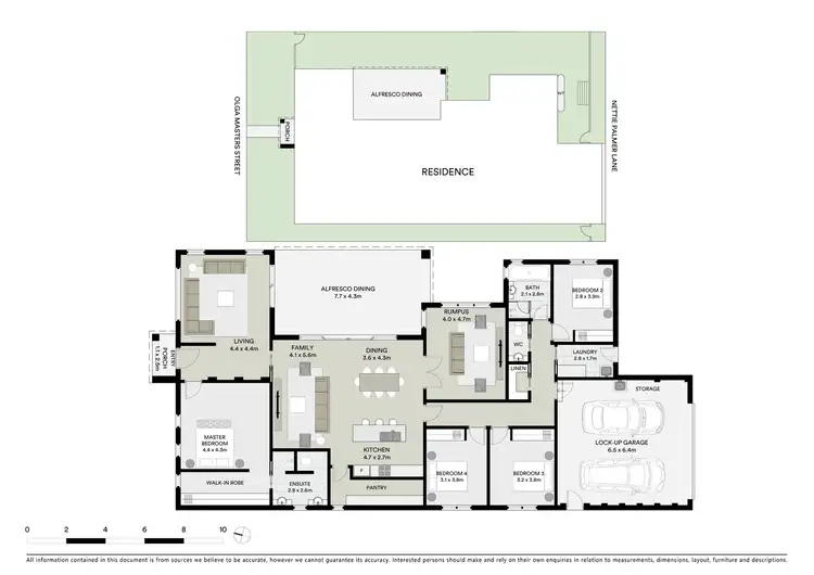 Floorplan of Homely house listing, 19 Olga Masters Street, Franklin ACT 2913
