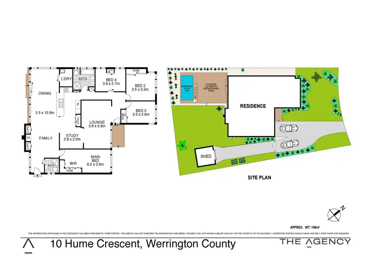 Floorplan of Homely house listing, 10 Hume Crescent, Werrington County NSW 2747