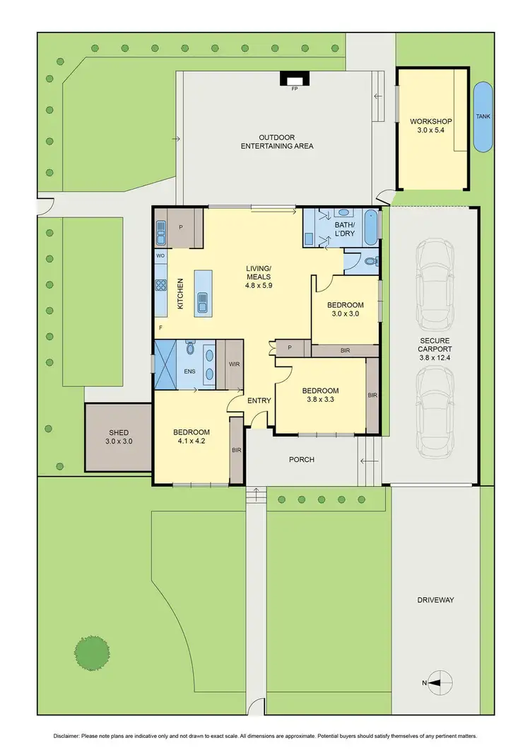 Floorplan of Homely house listing, 92 Station Road, Gisborne VIC 3437