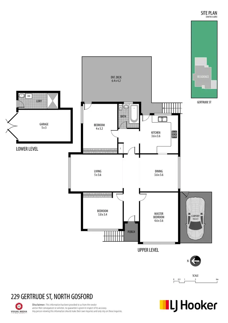 Floorplan of Homely house listing, 229 Gertrude Street, North Gosford NSW 2250