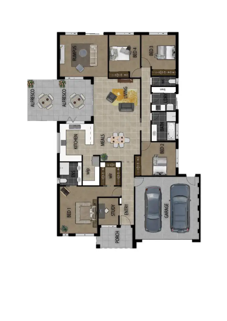 Floorplan of Homely land listing, 747 Irymple Avenue, Irymple VIC 3498