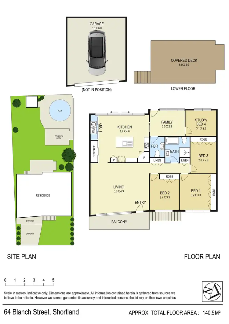 Floorplan of Homely house listing, 64 Blanch Street, Shortland NSW 2307