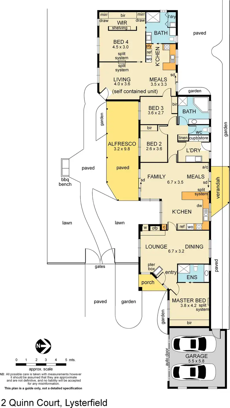 Floorplan of Homely house listing, 2 Quinn Court, Lysterfield VIC 3156