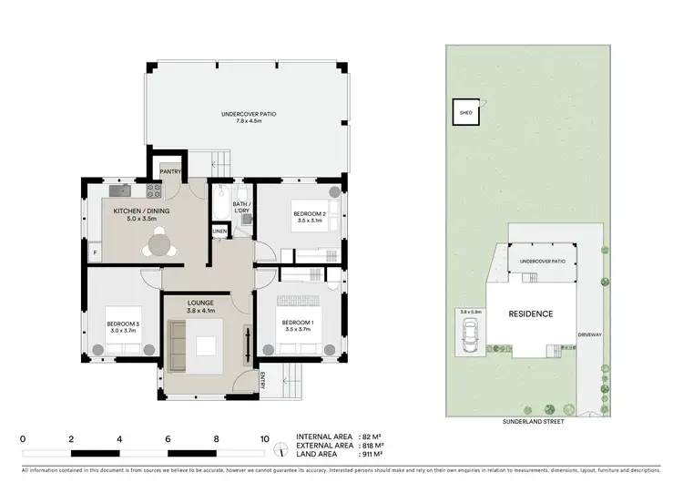 Floorplan of Homely house listing, 11 Sunderland Street, Garbutt QLD 4814