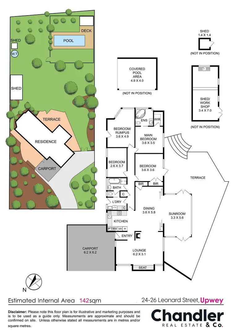 Floorplan of Homely house listing, 24-26 Leonard Street, Upwey VIC 3158
