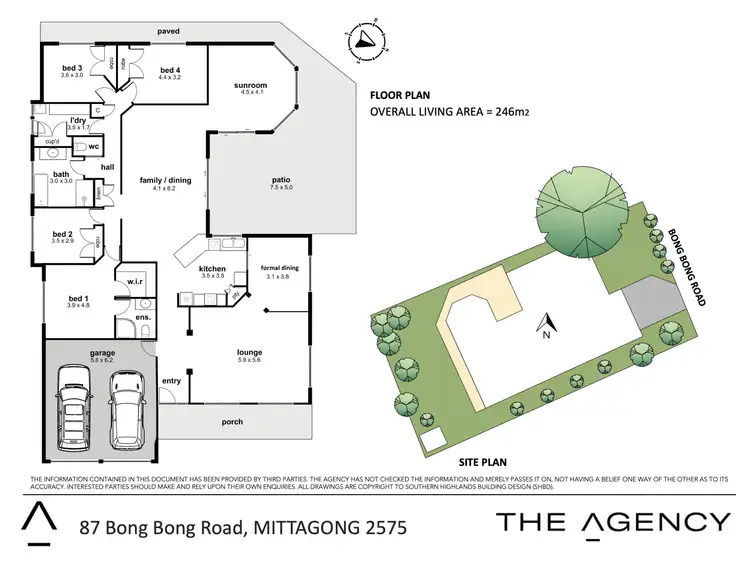 Floorplan of Homely house listing, 87 Bong Bong Road, Mittagong NSW 2575