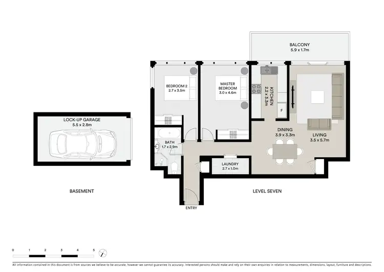 Floorplan of Homely apartment listing, 702/2 Broughton Road, Artarmon NSW 2064