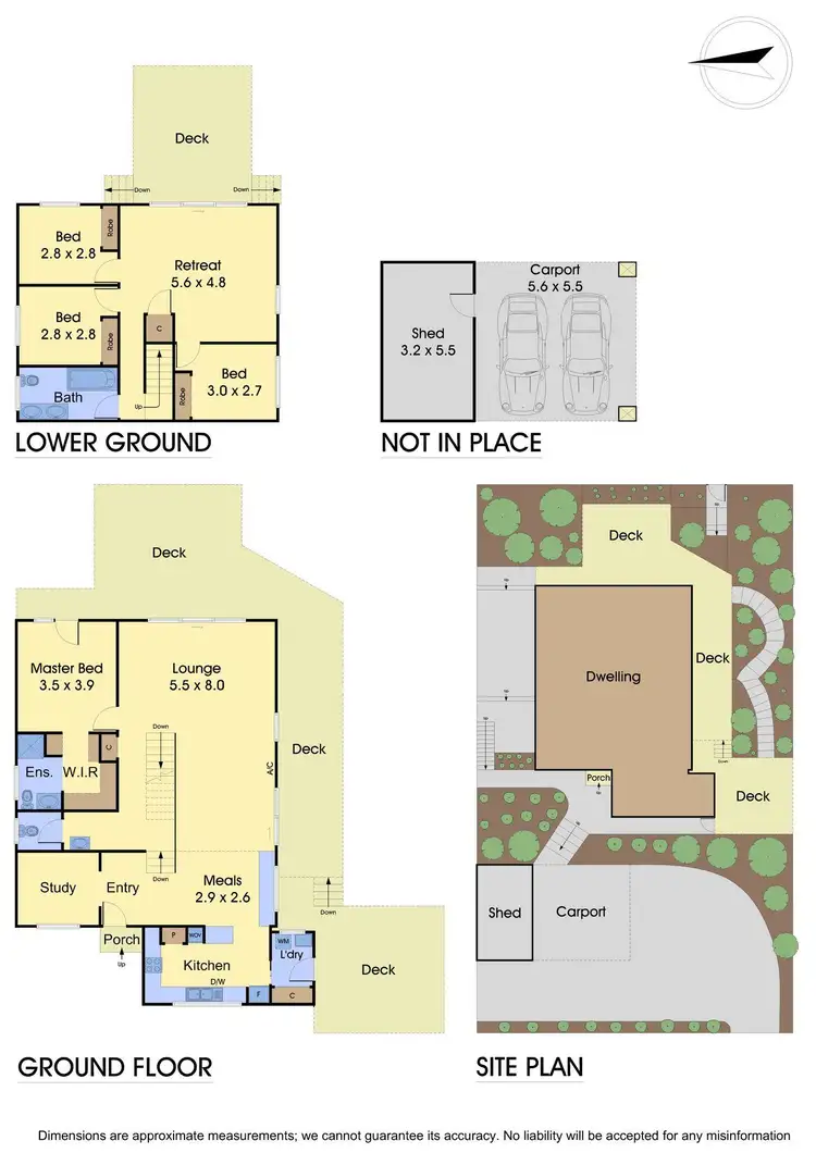 Floorplan of Homely house listing, 6 Kariboo Grove, Greensborough VIC 3088