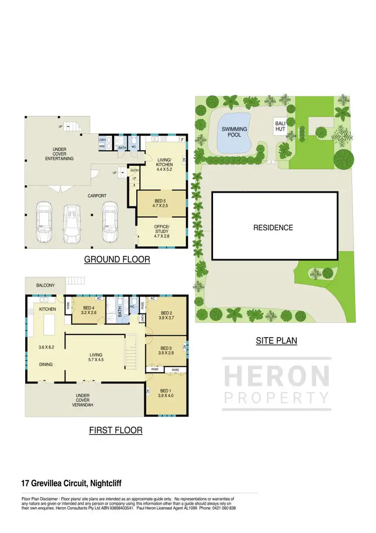 Floorplan of Homely house listing, 17 Grevillea Circuit, Nightcliff NT 810