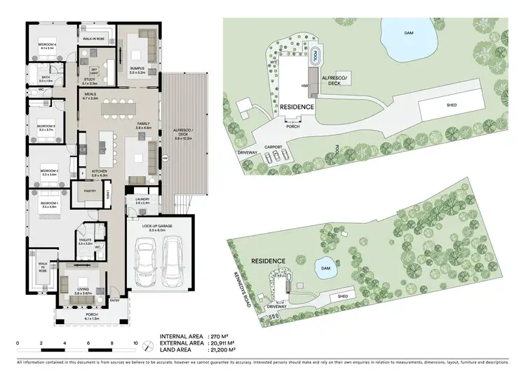 Floorplan of Homely house listing, 223 Kennedys Road, Smythes Creek VIC 3351