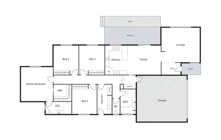 Floorplan of Homely house listing, 3 Clingan Street, Wright ACT 2611
