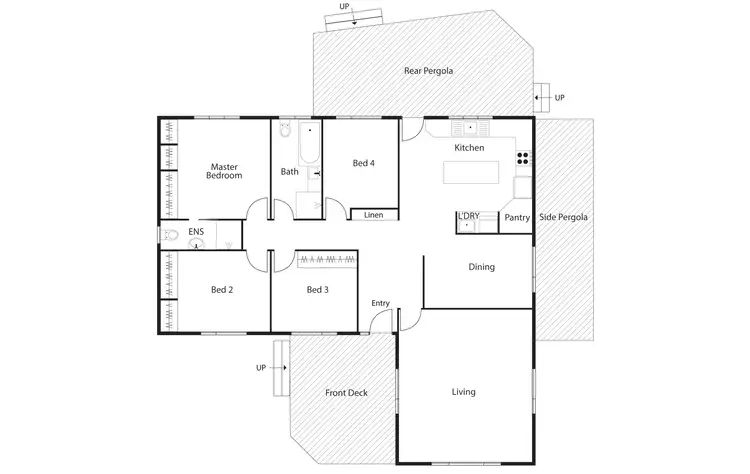 Floorplan of Homely house listing, 17 Blowering Street, Duffy ACT 2611
