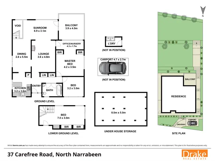 Floorplan of Homely house listing, 37 Carefree Road, North Narrabeen NSW 2101