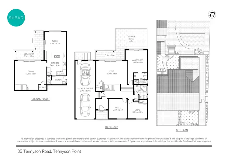 Floorplan of Homely house listing, 135 Tennyson Road, Tennyson Point NSW 2111