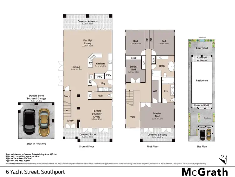 Floorplan of Homely house listing, 6 Yacht Street, Southport QLD 4215