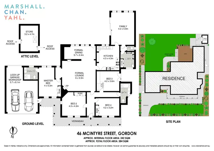 Floorplan of Homely house listing, 46 Mcintyre Street, Gordon NSW 2072