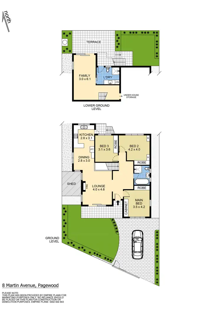 Floorplan of Homely house listing, 8 Martin Avenue, Pagewood NSW 2035