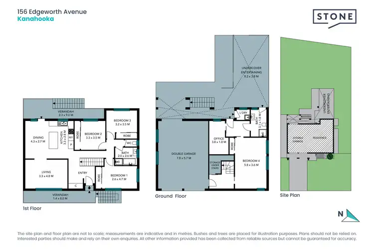 Floorplan of Homely house listing, 156 Edgeworth Avenue, Kanahooka NSW 2530