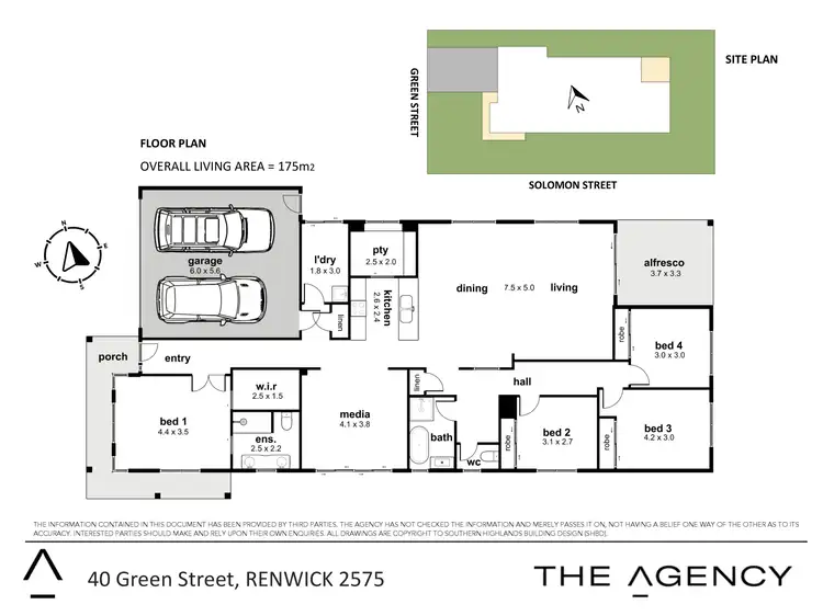 Floorplan of Homely house listing, 40 Green Street, Renwick NSW 2575