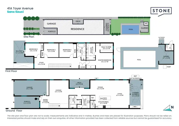 Floorplan of Homely house listing, 41a Toyer Avenue, Sans Souci NSW 2219