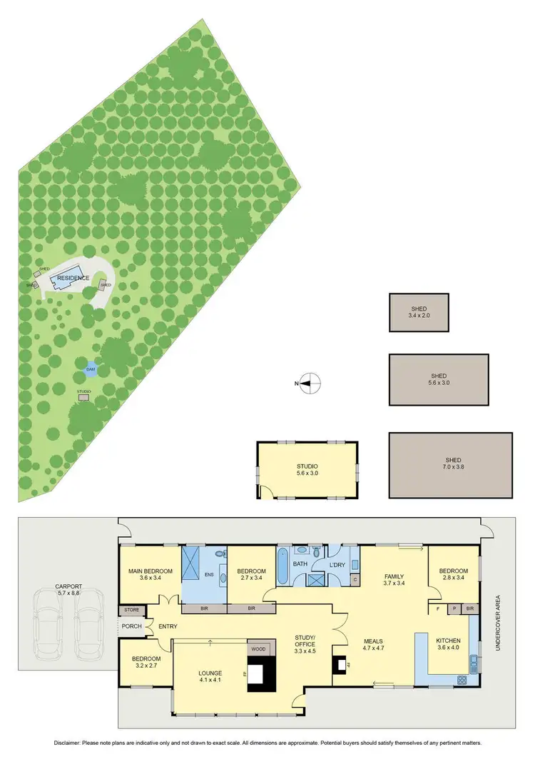 Floorplan of Homely house listing, 23 Cooraminta Crescent, New Gisborne VIC 3438