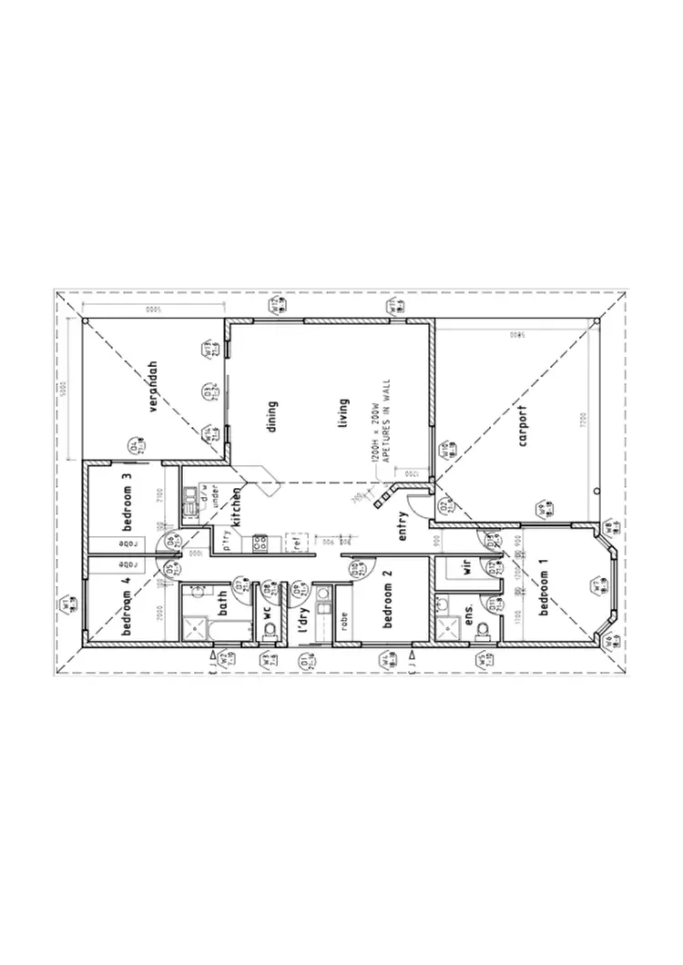 Floorplan of Homely house listing, 8 Richards Crescent, Rosebery NT 832