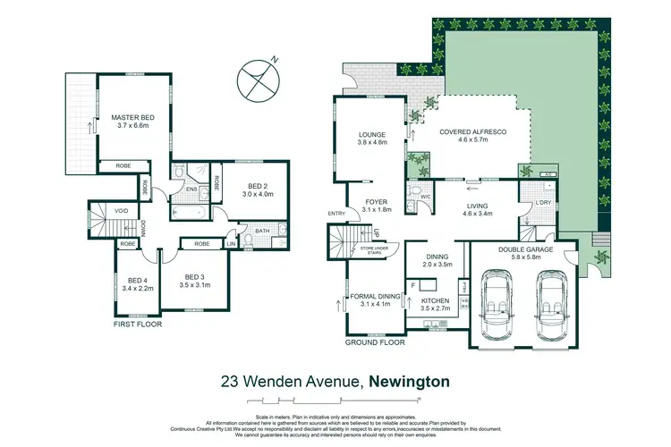 Floorplan of Homely house listing, 23 Wenden Avenue, Newington NSW 2127