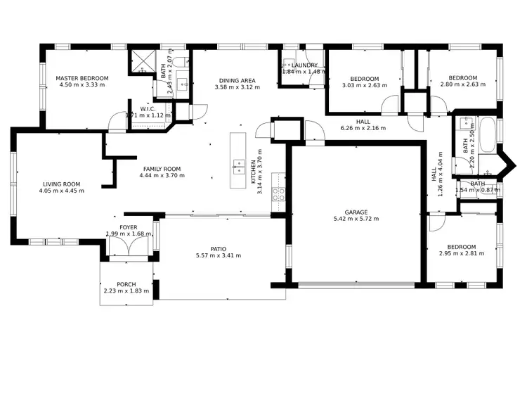 Floorplan of Homely house listing, 16 Lode Street, Edmonton QLD 4869