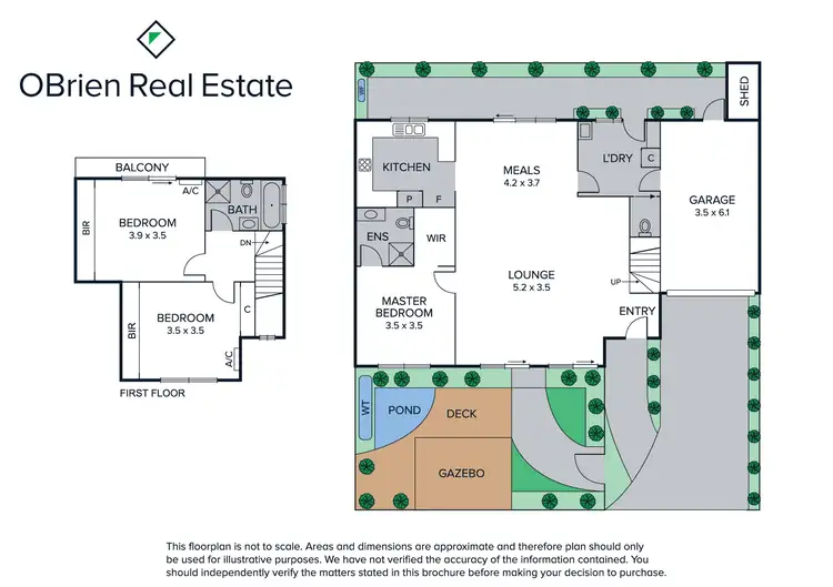 Floorplan of Homely townhouse listing, 2/273 Warrigal Road, Cheltenham VIC 3192