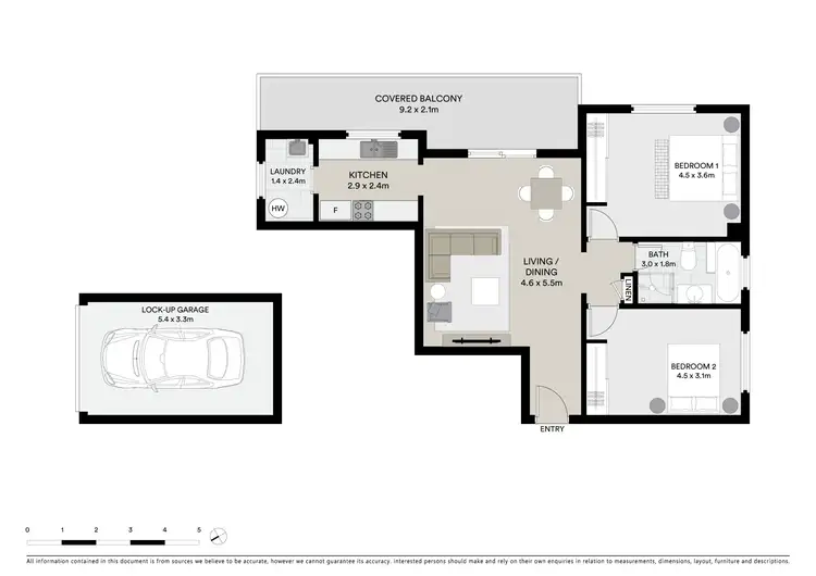 Floorplan of Homely unit listing, 3/27-29 Trafalgar Street, Brighton-Le-Sands NSW 2216
