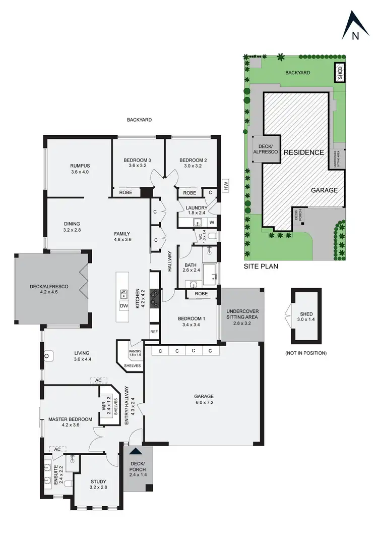 Floorplan of Homely house listing, 36 Thunderbolt Drive, Cranbourne East VIC 3977